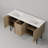 Lancy 60 in W x 20 in D Double Bath Vanity -113115527
