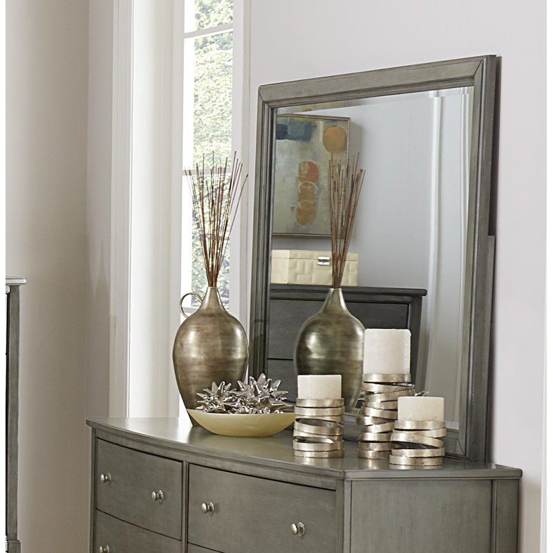 Ping 67.25'' W 6 - Drawer Dresser, Gray