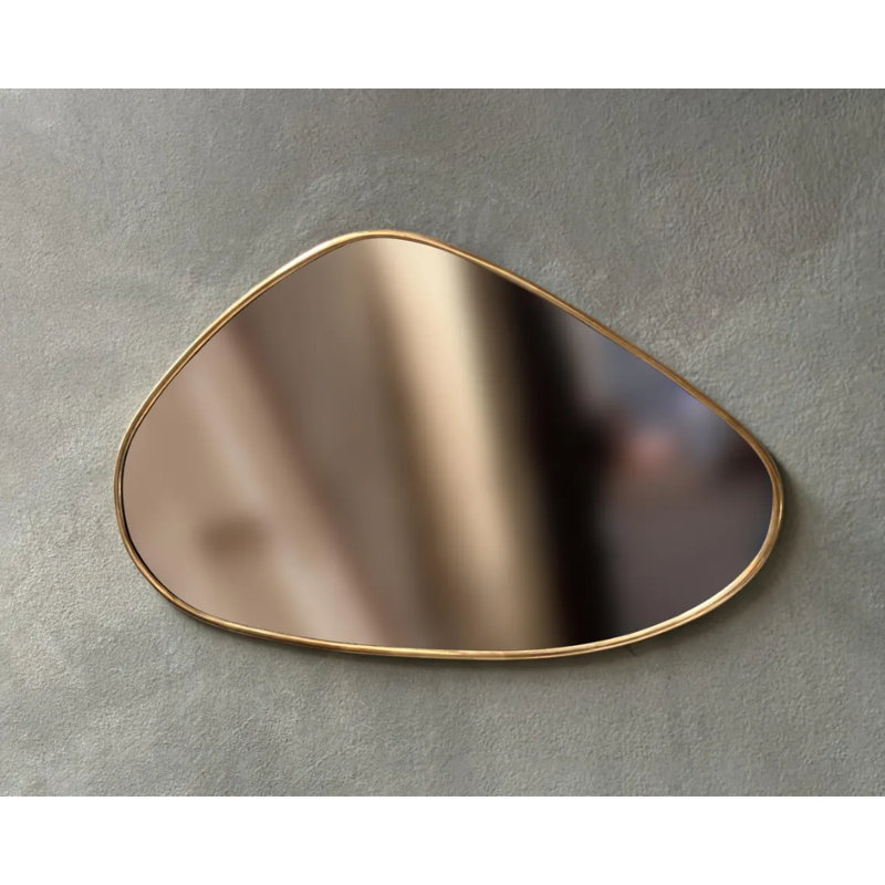 Miroir mural asymétrique