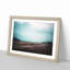 Cornwall Beach in England in Abstract - Picture Frame Graphic Art Print-55682641-55682646