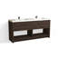 Vista 72" W Freestanding Double Bathroom Vanity-96451904-96445116-96451932