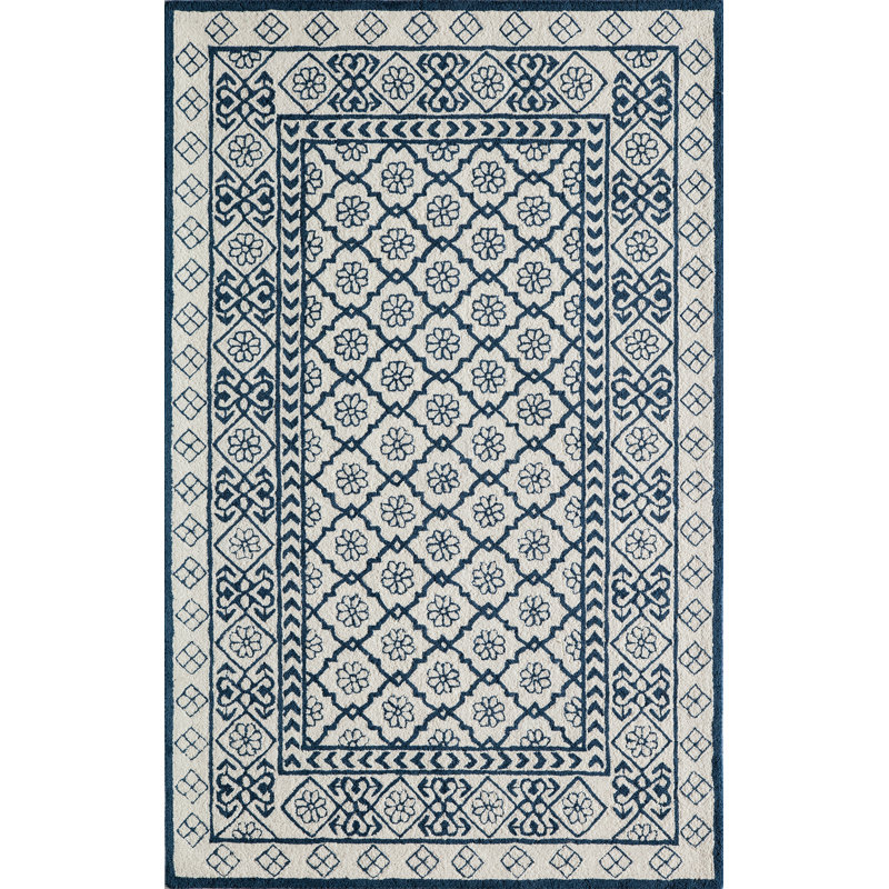 Newport Wool Oriental Area Rug, Rectangle 3'9" x 5'9"
