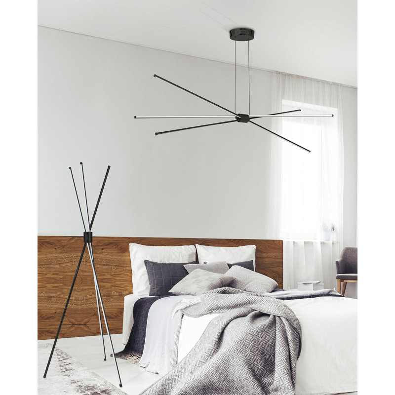 Jax 3 - Light Black LED Kitchen Island Pendant