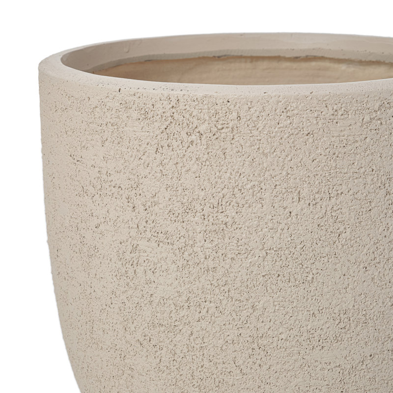 Ensemble de pots à fleurs ronds modernes, ensemble de pots décoratifs avec trous de drainage pour l'intérieur et l'extérieur, ensemble de 3 pots de fleurs pour le jardin, le patio et le balcon