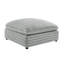 Peluche en polyester 40 po Jenny Repose-pieds carré