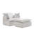 Versatile Convertible Sofa Chair with Ottoman for Compact Spaces-1246920176