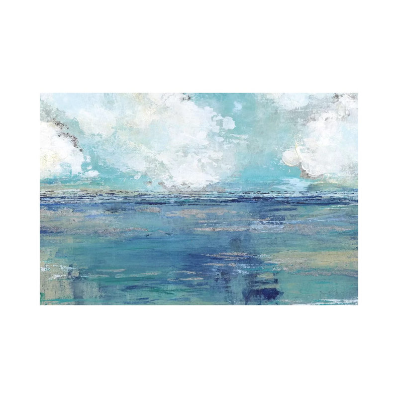 Oceans Away by Tava Studios - Painting on Canvas, 30.48 cm H x 45.72 cm W, Wrapped Canvas