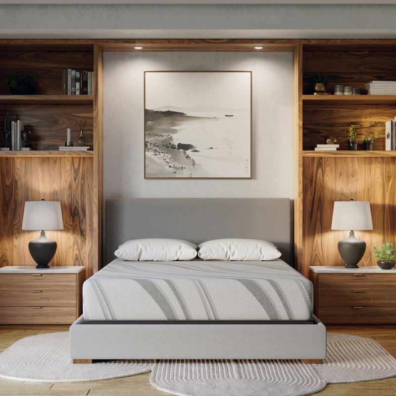 Matelas en mousse viscoélastique gélifiée 10 po, ultra rafraîchissant, réactif, sensation moyenne, Très grand lit