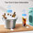 COWSAR 26 Lb. lb. Daily Production Bullet Ice Countertop Ice Maker,9 Ice Cubes Ready in 6 Mins,2 Ice Cube Sizes Available,Automatic Cleaning-88061391