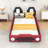 Twin Wooden Car-Themed Bed With Safety Rails-2078167792