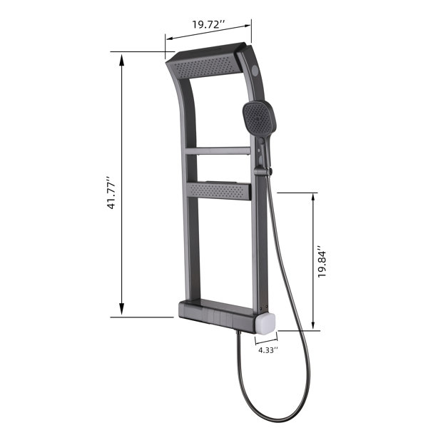 Selected 4 Function Luxury SPA Complete Shower System with Showerhead ...