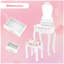 Ensemble coiffeuse avec tabouret et miroir Cindy-32005921