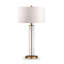 Lampe de table haute de 29 po avec abat-jour en verre transparent Skye-1684237237-1684220131
