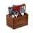 Acacia Kitchen Wood Rectangle Flatware Caddy