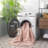 Hardrigg Handwoven Cotton Area Rug in Pink/Ivory-1082996570