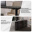 Adjustable Height L-Shaped Faux Marble Standing Desk-1286017750-1286017738
