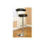 Ensemble de 2 tabourets de bar pivotants de style contemporain-1839852099