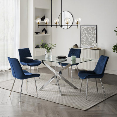 Deantonio 4 - Person Dining Set