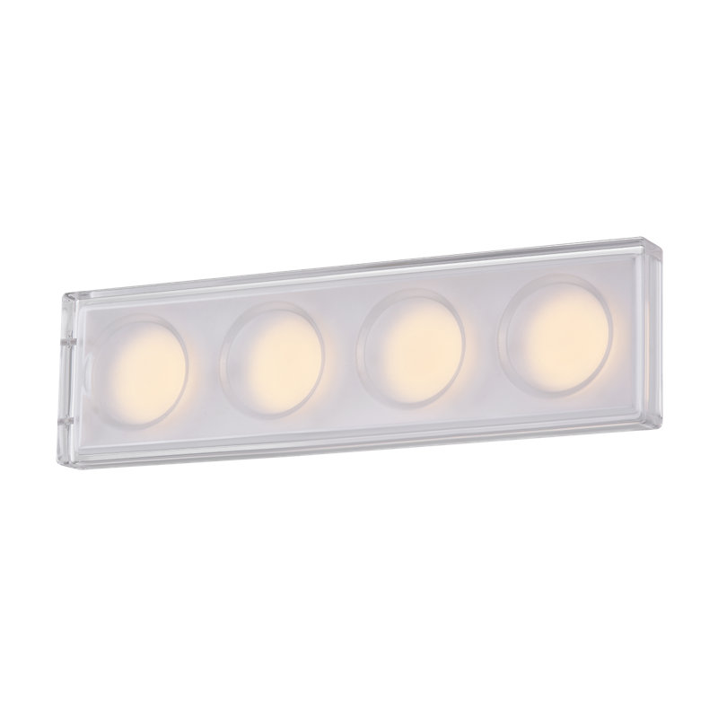 Mars 4 - Light LED Vanity Light, Polished Chrome, 4 Lights, 13 W