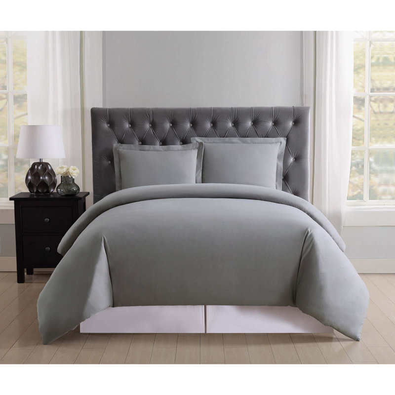 Standard Duvet Cover, Full/Queen, Gray