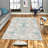 Luxurious Woven Area Rug, 5.9 x 9.2 ft, 100% Polyester, Antibacterial | Non-Slip PVC Felt Dot Underside, 0.3 in Pile Height | Machine Washable, 3D Digital Print, Perfect for Living Room & Bedroom Décor-696389366