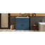Meuble-lavabo moderne de 36 po avec lavabo en céramique, armature en bois massif, conception à deux portes, tablettes réglables, charnières à fermeture douce, portes de lavabo pratiques, cadre, rangement, Classic Line-1379058992