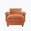 Fauteuil surdimensionné avec repose-pieds Chenille-301070767