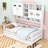 Daybed with Trundle, Shelves and All-in-One Cabinet-991198442-991198443
