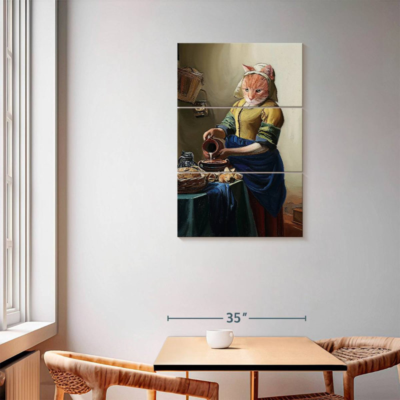 Chat Ketti Vermeer, H 57 po x l 36 po