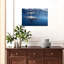Impression d'art mural majestueux requin blanc contemporain-1906504425
