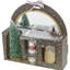 5 Piece Glass Tabletop Tealight Holder Set