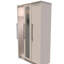 Fully Assembled 5 Door Wardrobe