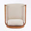 Ensemble de 2 fauteuils Modern Accent avec coussin moelleux et pieds robustes-1018548042-1018548047