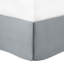 6 Piece Cotton Comforter For King - Grey With Fine Details In Bedding