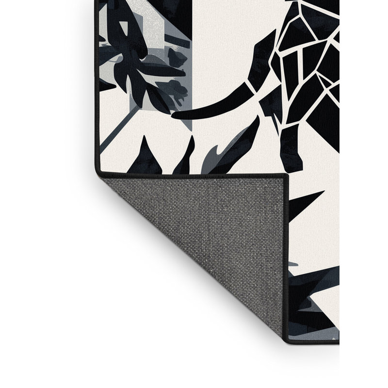 Tapis beige doux et moelleux à motif géométrique moderne Tockington Ocelot, 2 x 3