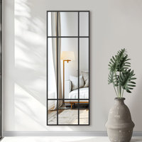 Latitude Run® Rectangle Metal Window Pane Mirror & Reviews - Wayfair Canada