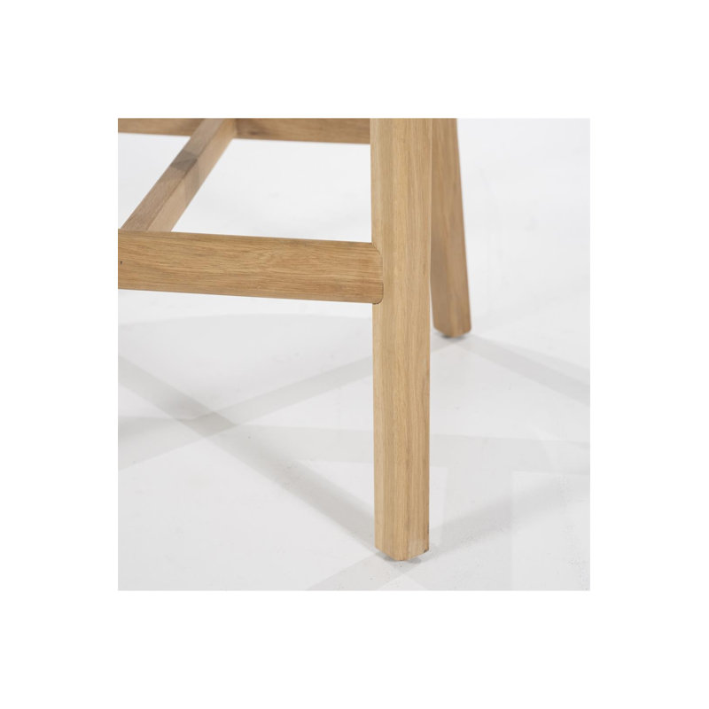 Mikky Barstool, Gray, Natural