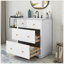 Meuble-lavabo blanc 30 po