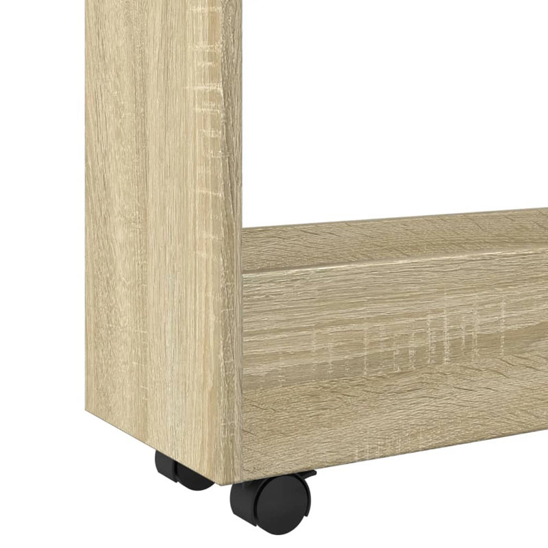 Narrow Serving Cart, Sonoma Oak