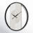 Glass Wall Clock