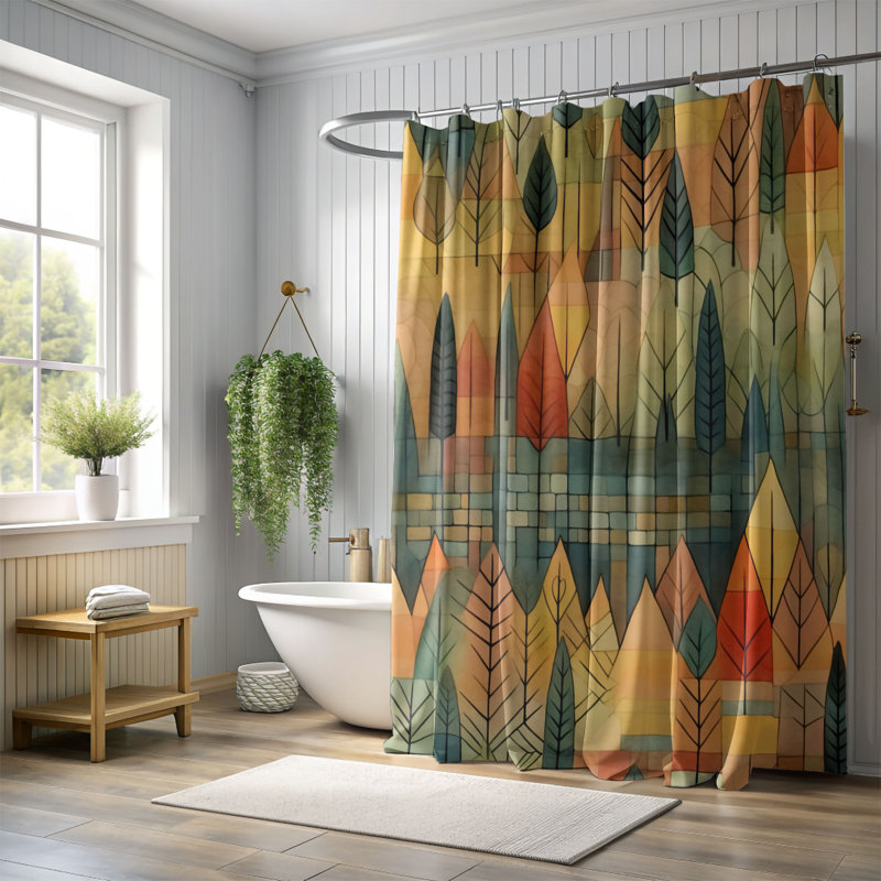 Rideau de douche Imkea, H 74 po x l 71 po