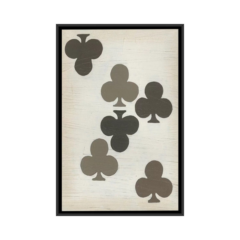 «Fun and Games V», reproduction d'art sur toile, H 26 po x l 18 po x P 1,5 po, Toile avec cadre noir, Pas de tapis