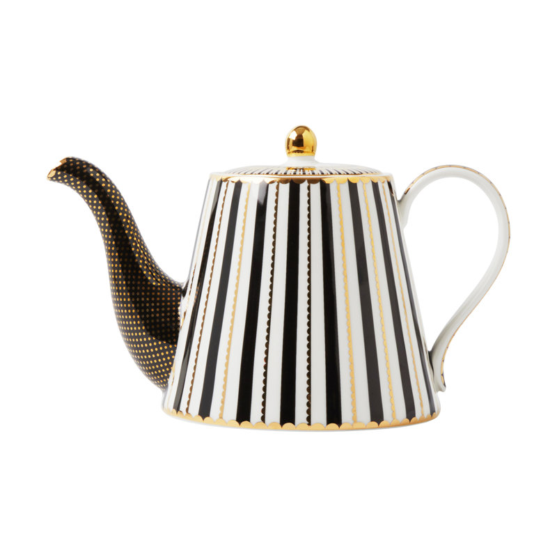 Maxwell & Williams Teas & C's Regency Teapot With Infuser 1L Black