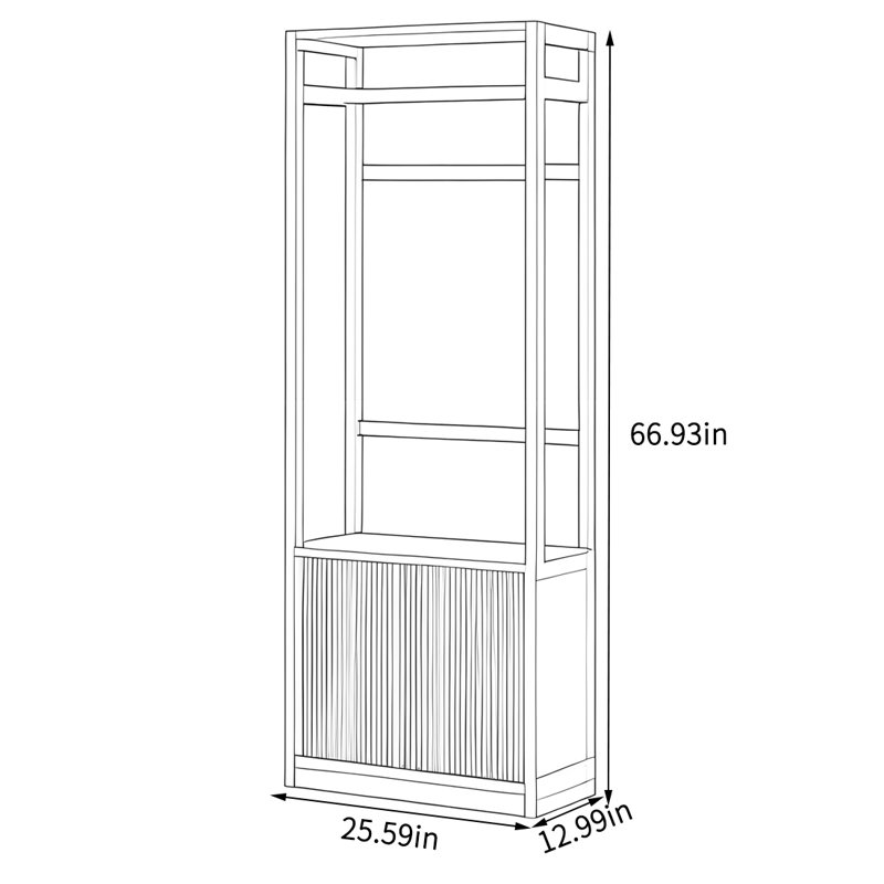 Portemanteaux en bois massif