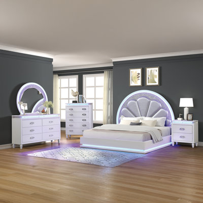 Ensemble de chambre à coucher 5 pièces Jorah