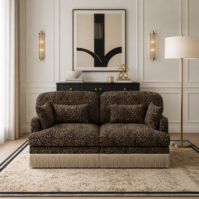 Canapé Comfy Chenille Leopard