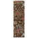 Emrick Hand Hooked Wool/Cotton/Latex Floral Rug in Brown