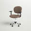 Chaise de bureau pivotante rembourrée à dossier moyen en maillage Wayfair Basics®-151915366-151915380