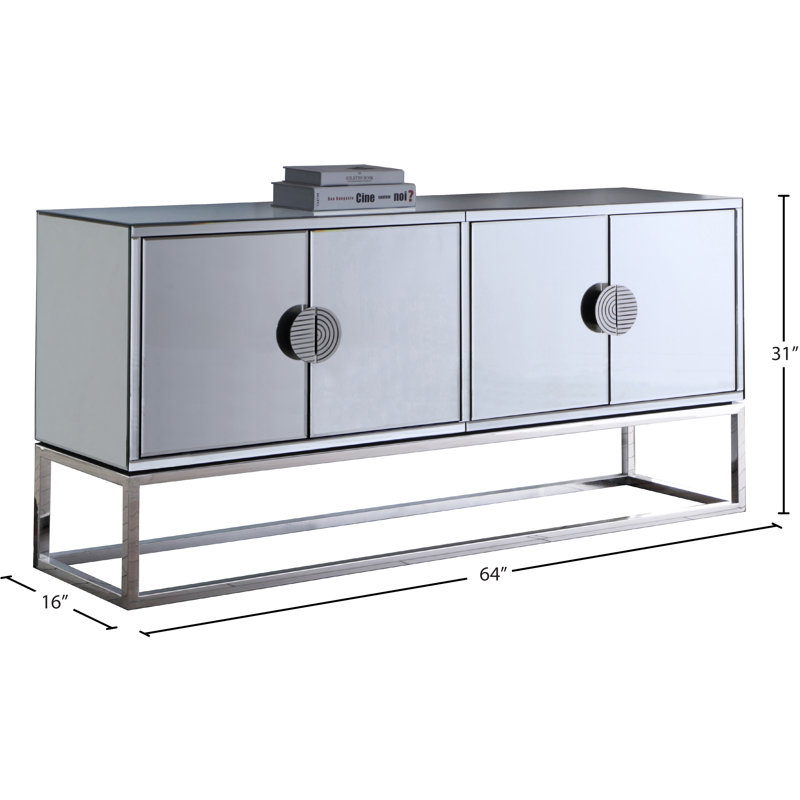 Analea 64'' Sideboard, Chrome