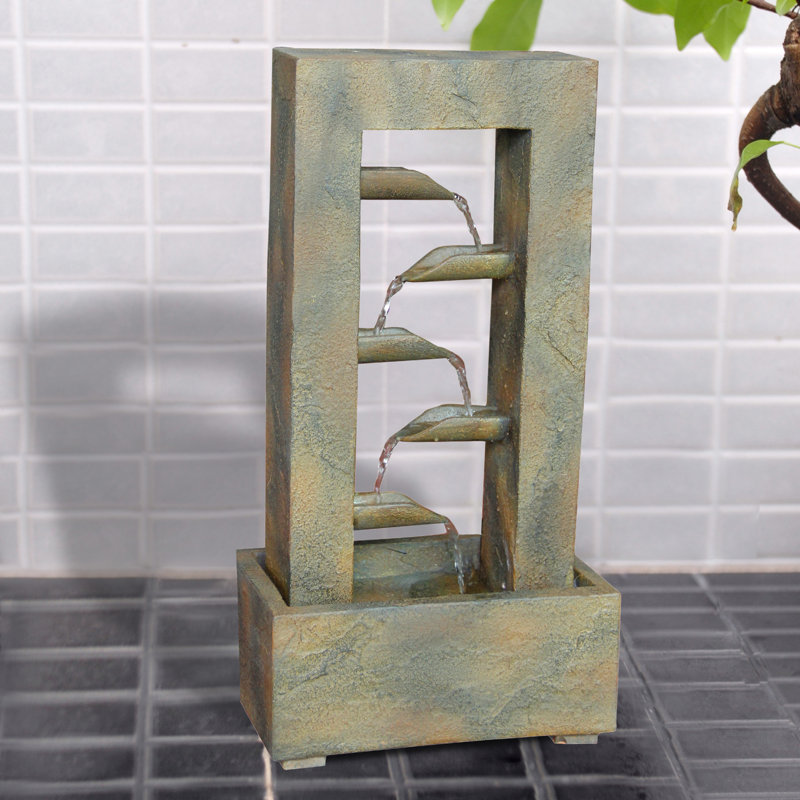 Outdoor Weather Resistant Cascade Fountain